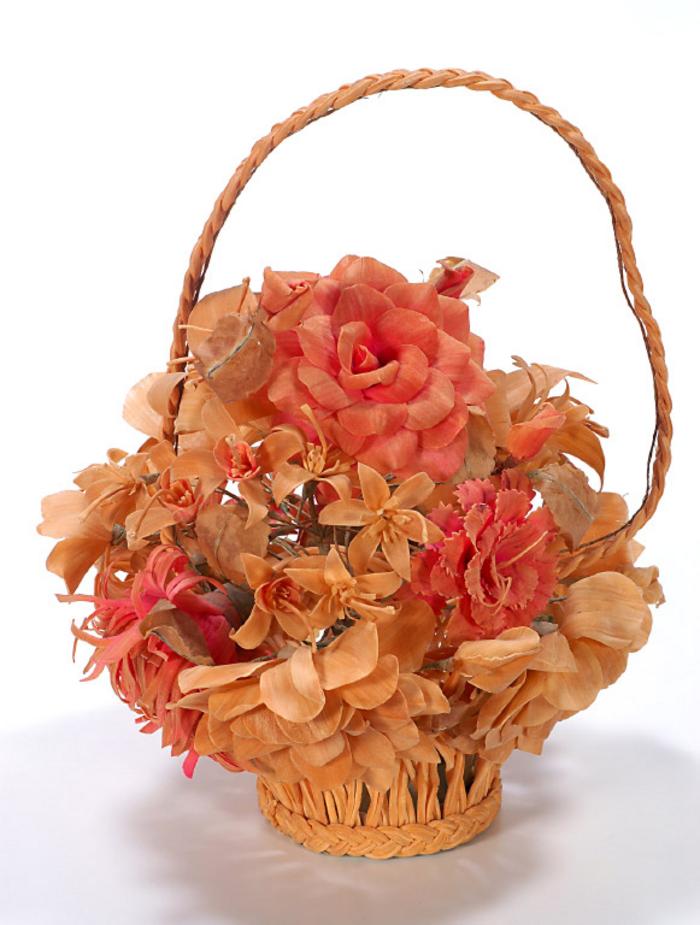 Cesta de flores