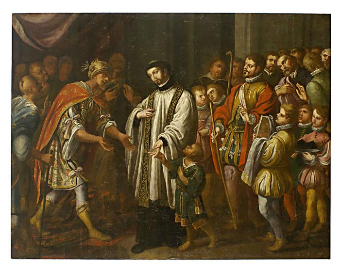 Embaixada de São Francisco Xavier à Côrte do Rei do Bungo, no Japão