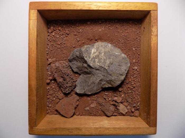 Amostra geológica do Túnel das Sete Cidades