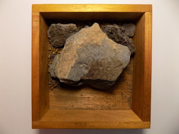 Amostra geológica do Túnel das Sete Cidades