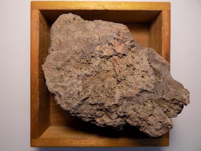 Amostra geológica do Túnel das Sete Cidades