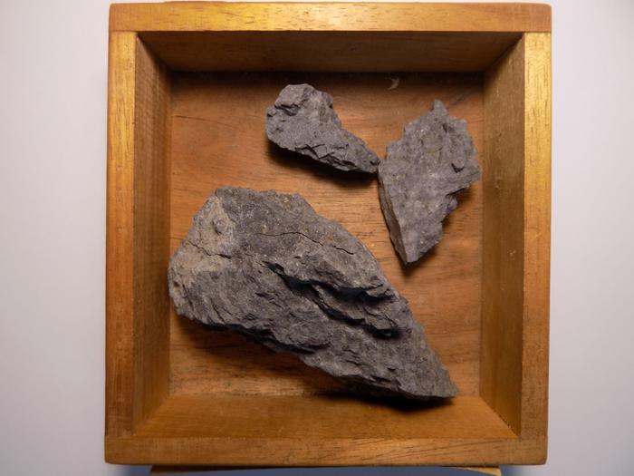 Amostra geológica do Túnel das Sete Cidades