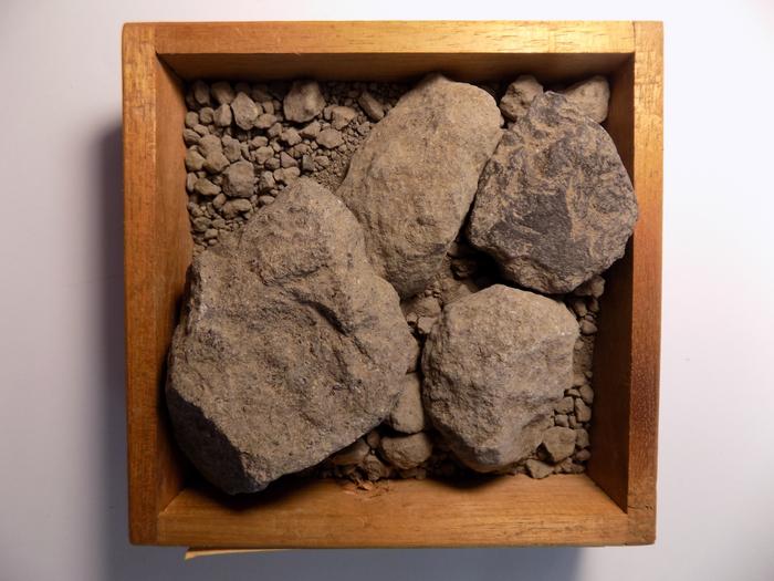 Amostra geológica do Túnel das Sete Cidades