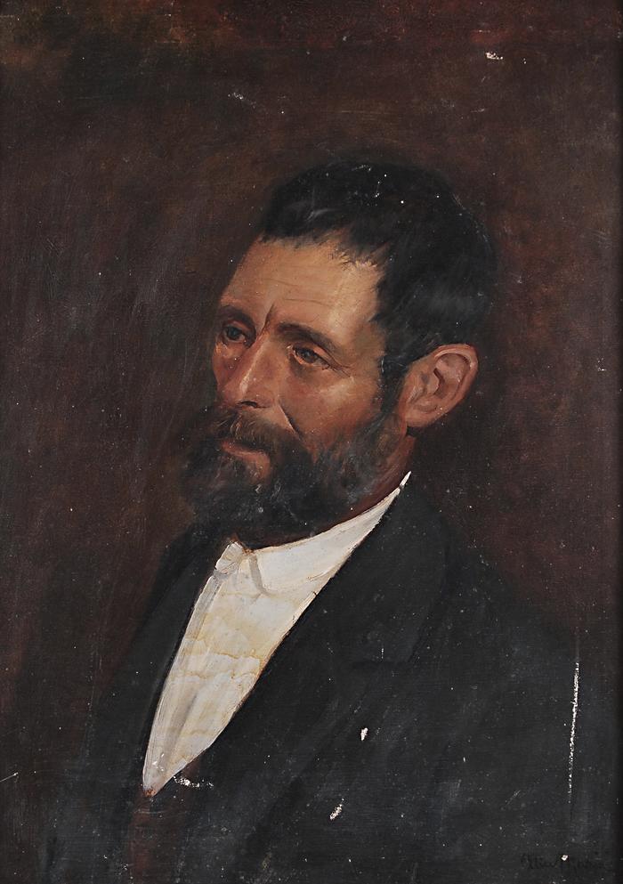 Cabeça de velho, natural (Frente)