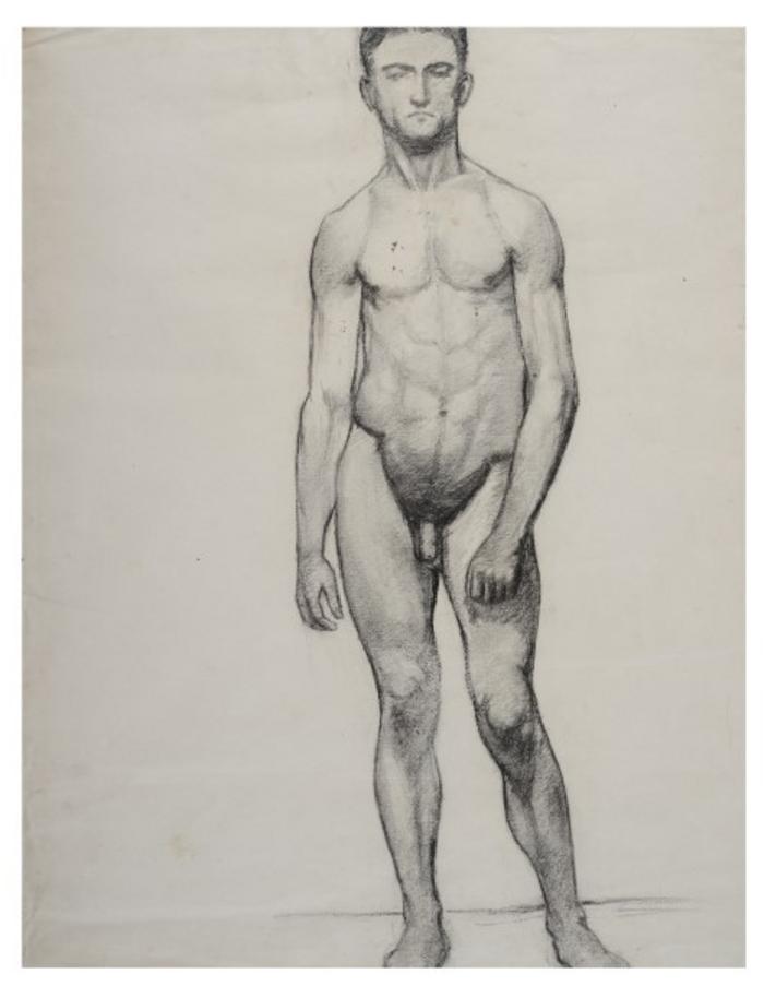 Nu masculino - Académia