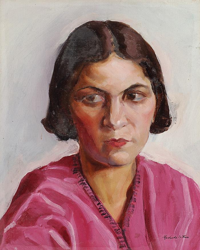 Retrato da arquiteta Maria José Brito Estanco Machado da Luz