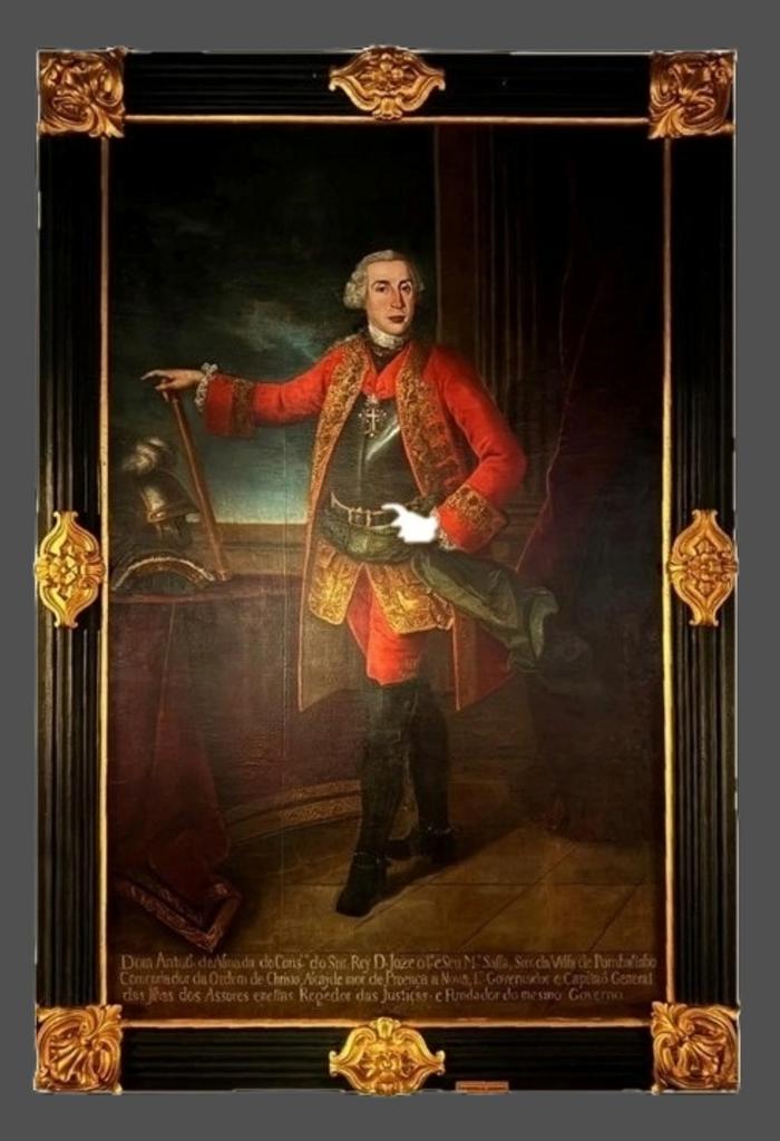 RETRATO DE D. ANTÃO DE ALMADA, 1.º CAPITÃO-GENERAL DOS AÇORES
