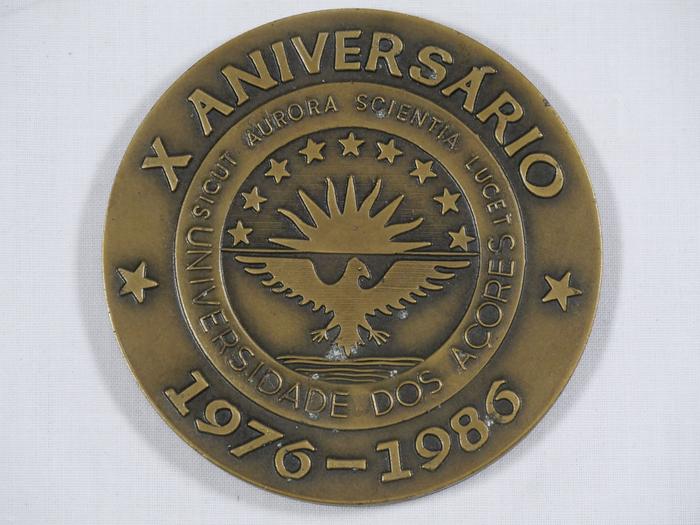 Medalha do 10.º aniversário da Universidade dos Açores
