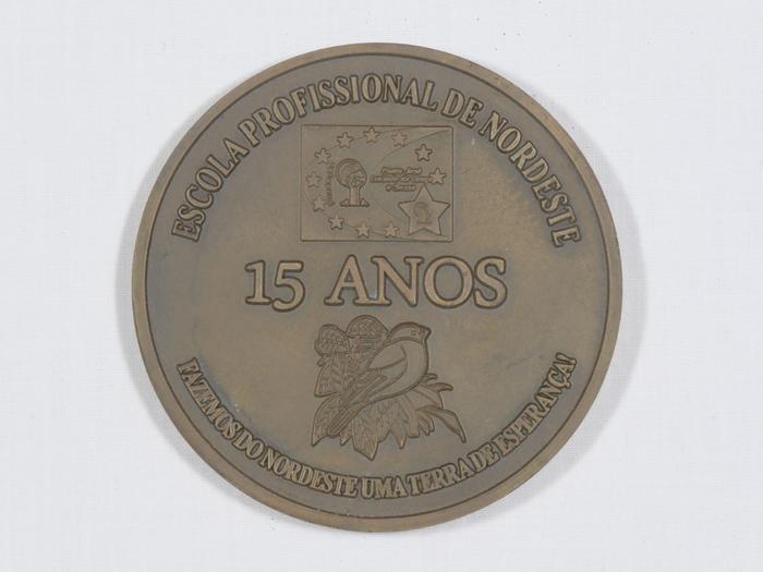 Medalha dos 15 anos da Escola Profissional de Nordeste