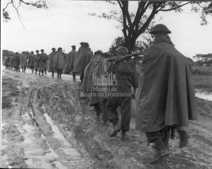 <i>British patrols in Burma. Monsoon conditions east of Waw</i>