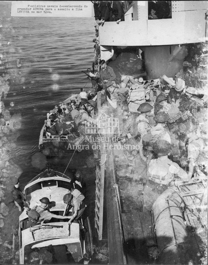 "With the Royal Navy in the Aegean"