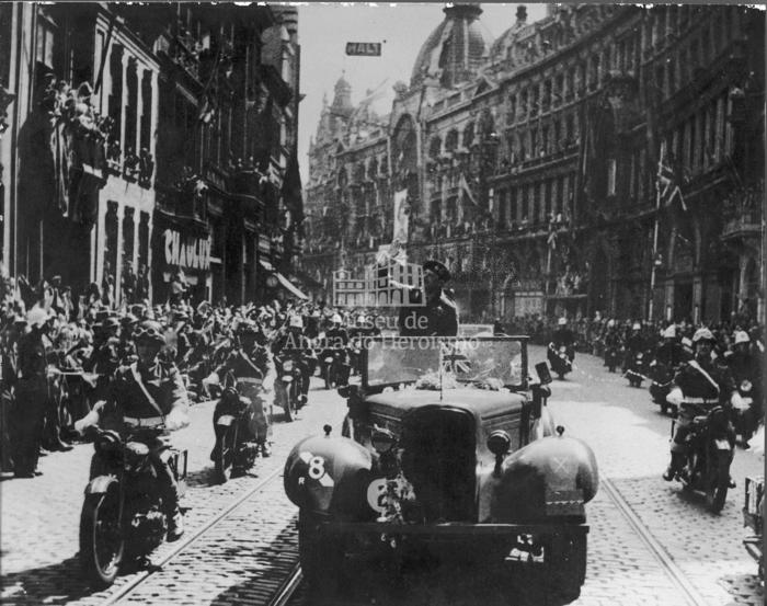 "Field-Marshal Montgomery receives freedom of Antwerp"
