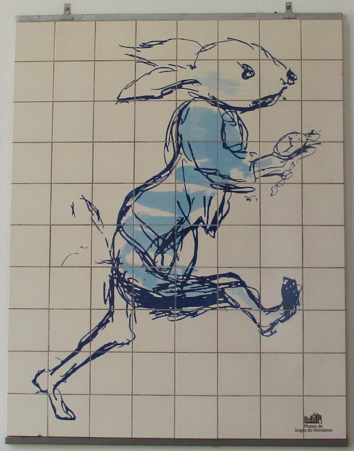 I 'm late / Coelho branco