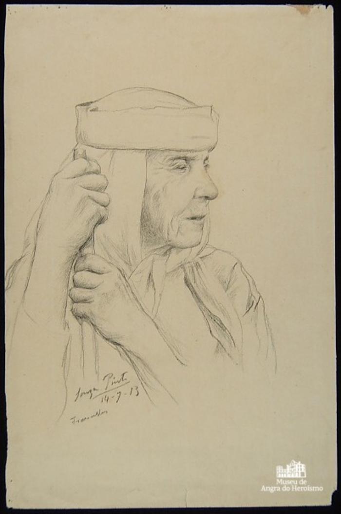 Retrato de aldeã em Francellos