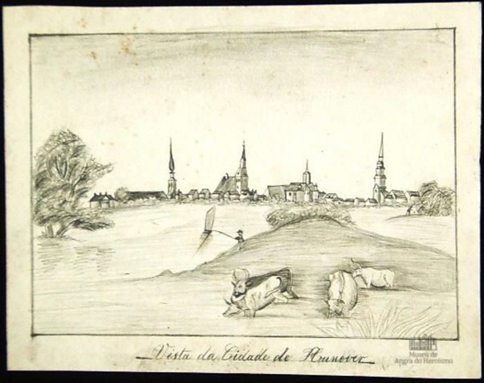 Vista da cidade de Hanover