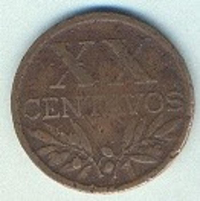Moeda 20 Centavos, Republica