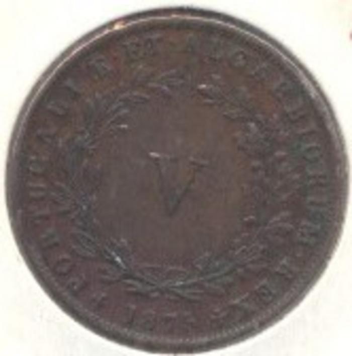 Moeda 5 Réis, D. Luís I