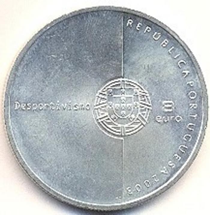 Moeda 8 Euros, Portugal