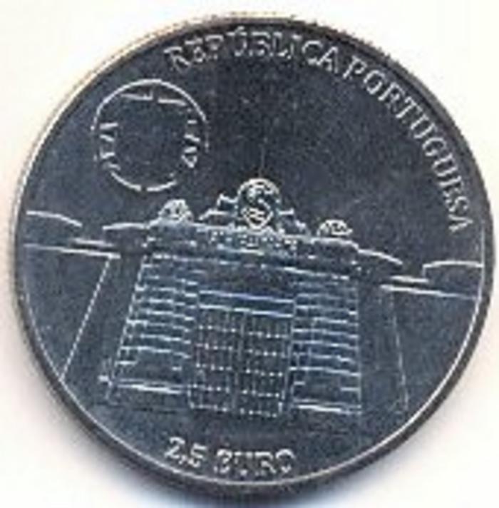 Moeda 2.50 Euros, Portugal