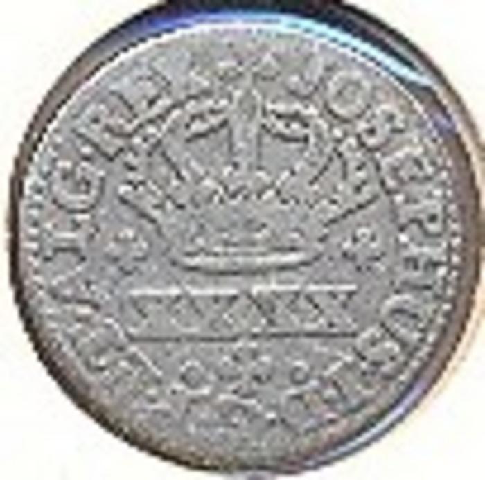 Moeda 40 Réis / ½ Tostão / Pataco, D. José I