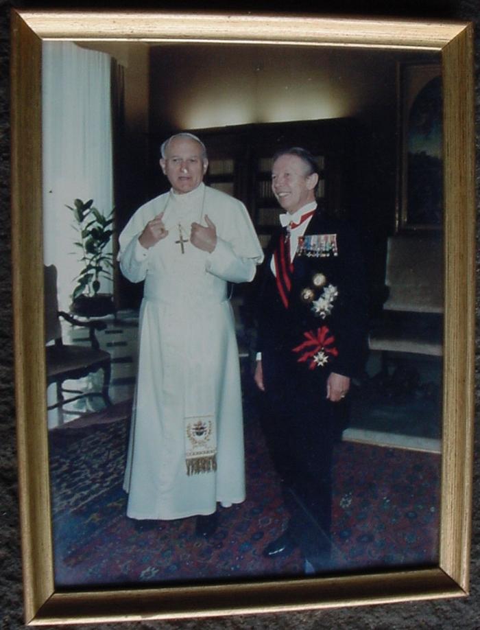 Papa João II & Hélder Mendonça e Cunha 