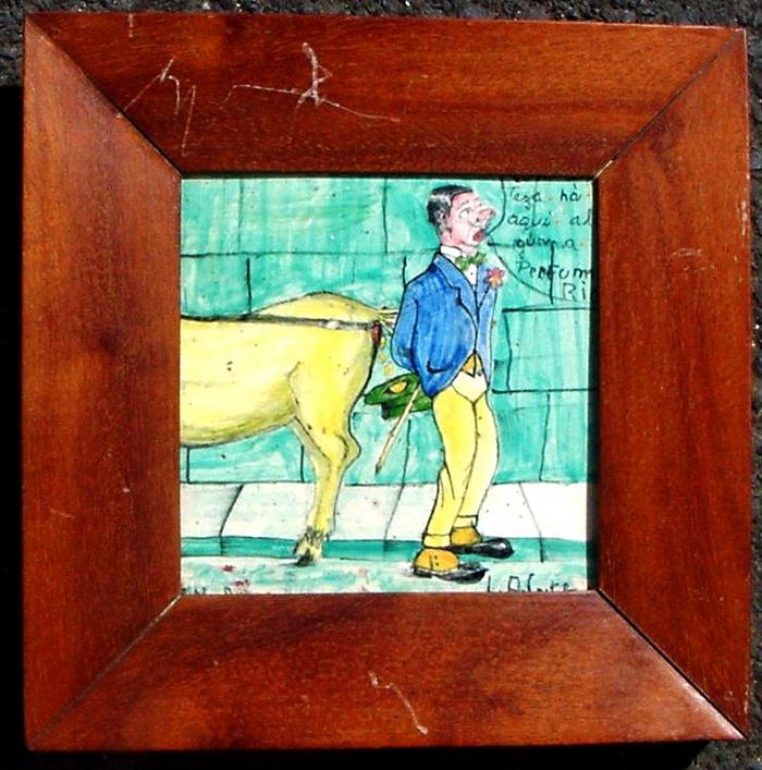 Pintura - Azulejo Humorístico 