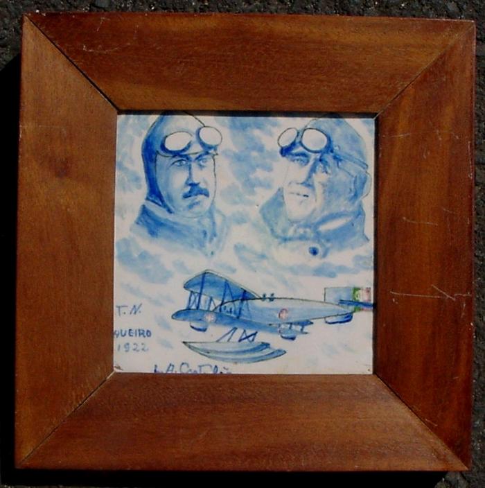 Pintura - Gago Coutinho e Sacadura Cabral