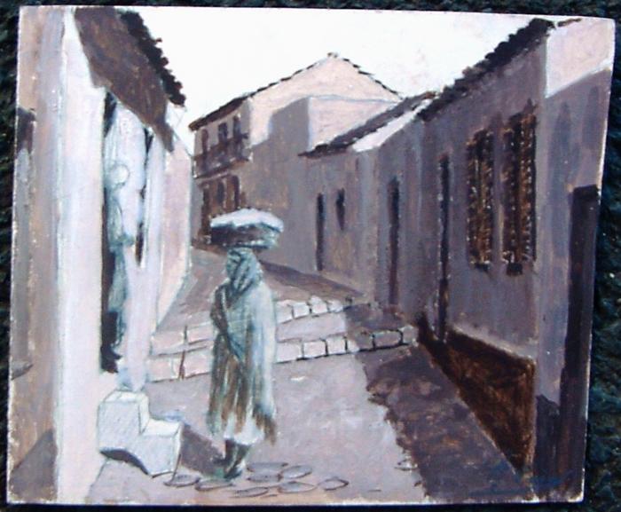Pintura - A Vida na Aldeia
