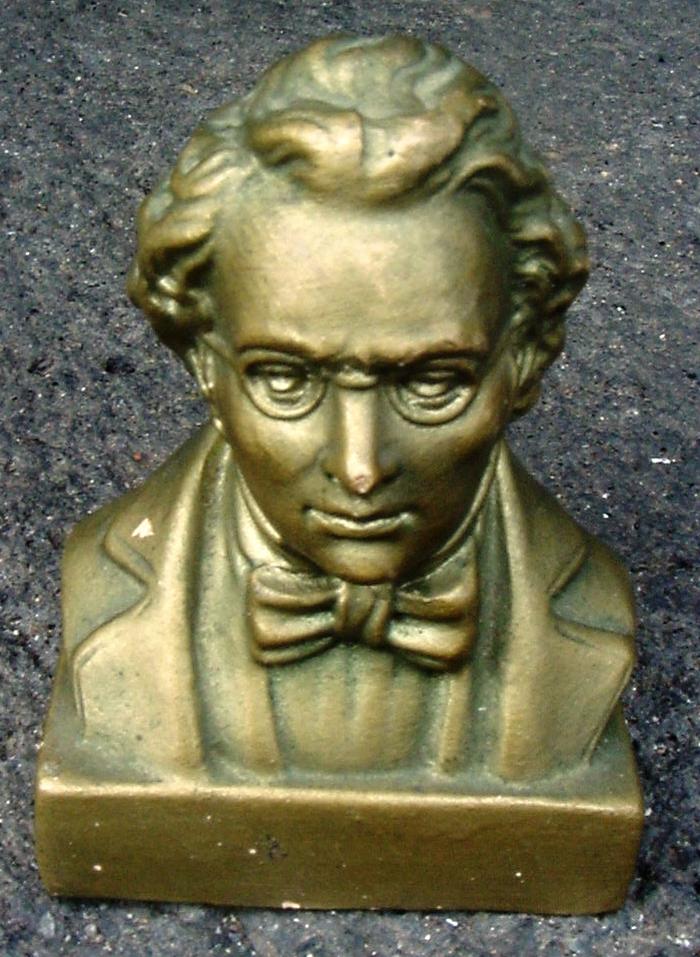 Estatueta de Franz Peter Schubert 