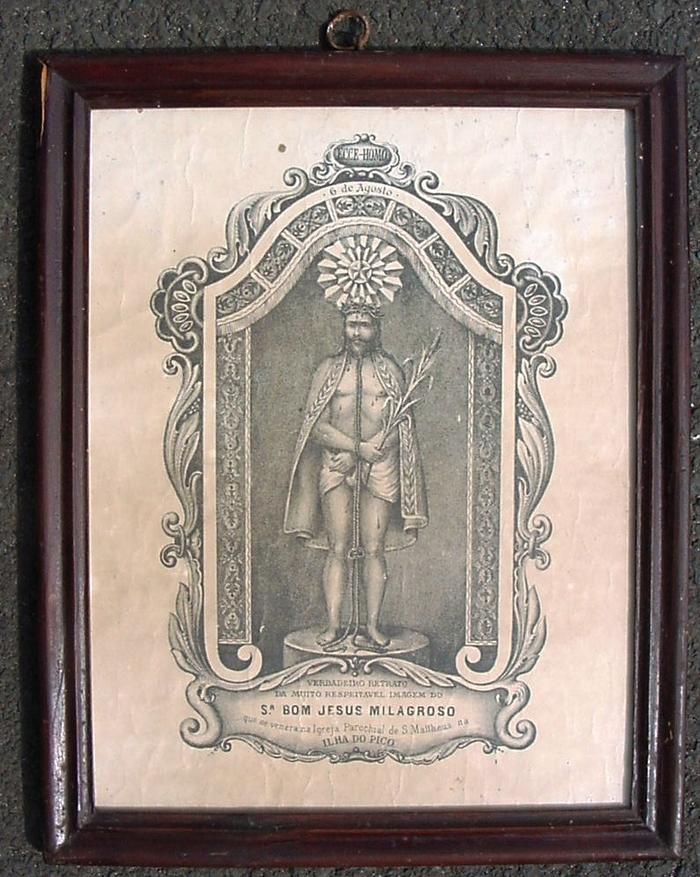 Gravura - Bom Jesus Milagroso