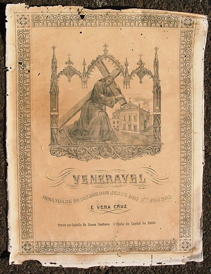 Gravura - Senhor do Bom Jesus dos Santos Passos 