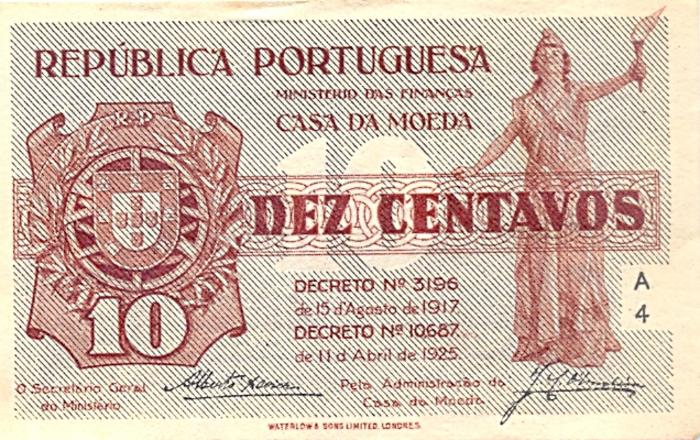 Nota 10 Centavos, Republica 