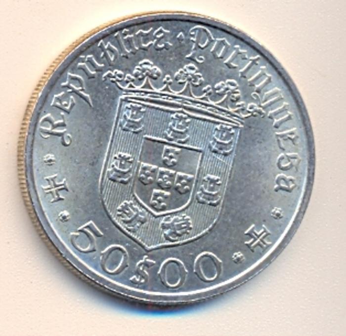 Moeda 50 Escudos, Republica