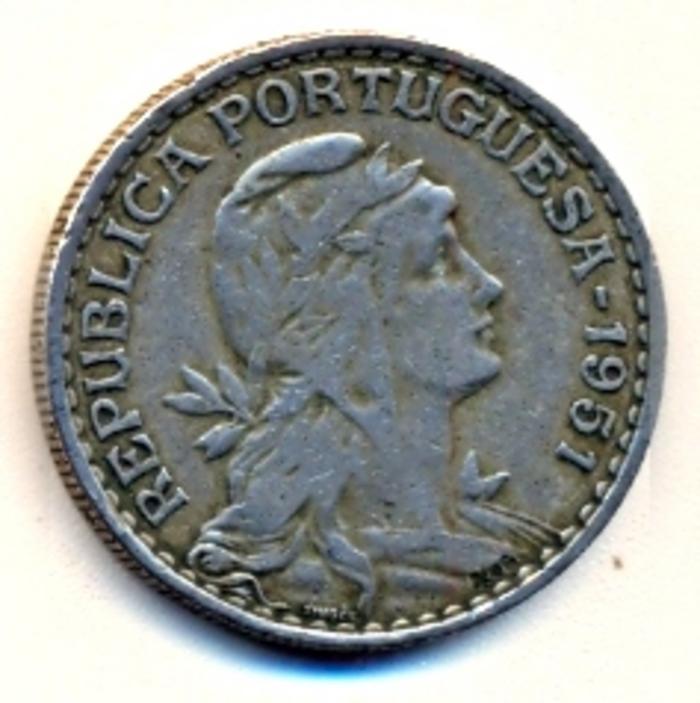 Moeda 1 Escudo, Republica