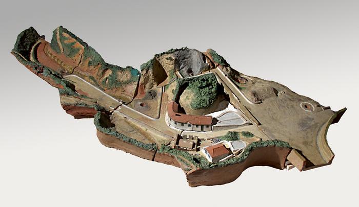 Maqueta das Caldeiras das Furnas